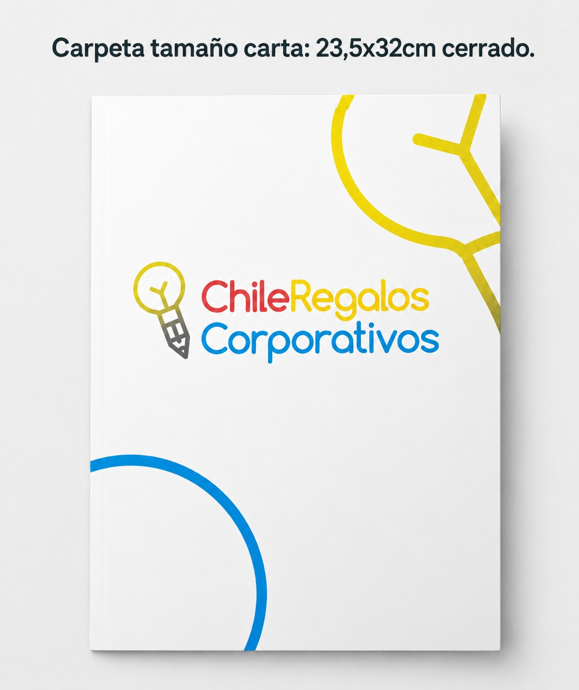 Carpeta corporativa tamaño carta